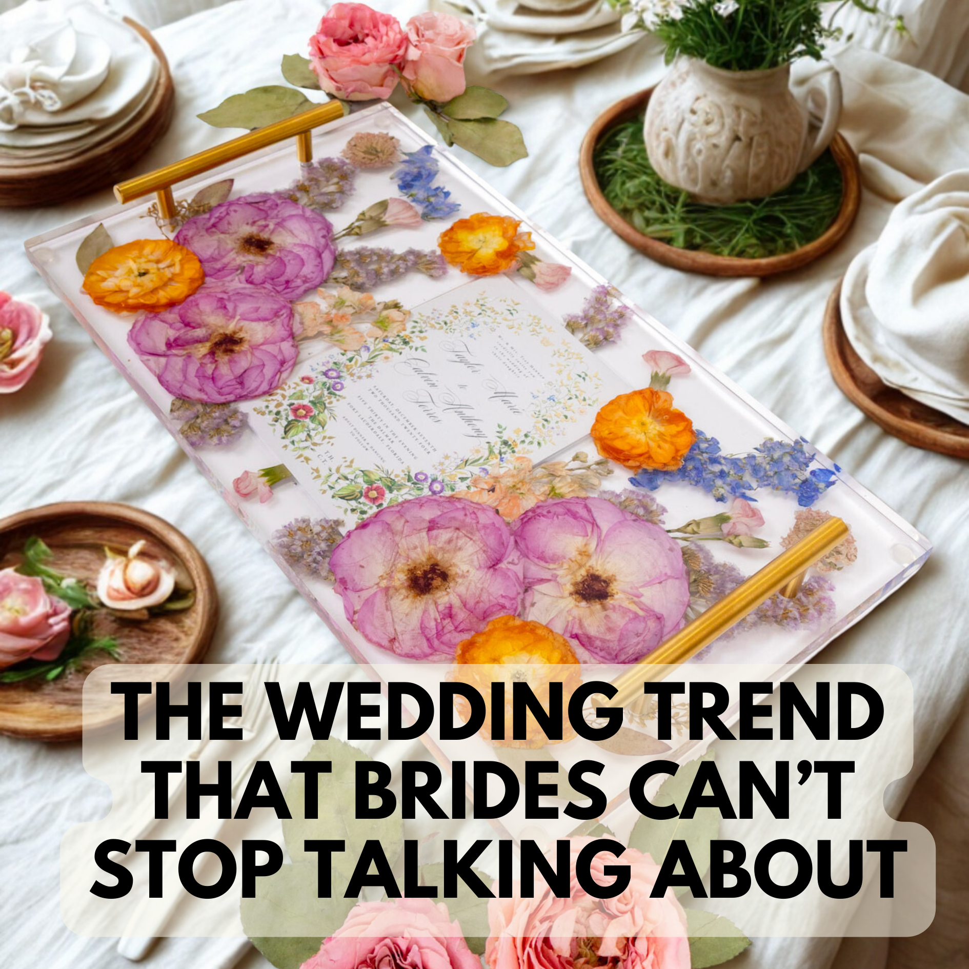 Wedding Trend Bouquet Preservation Wedding Trend Flower Preservation