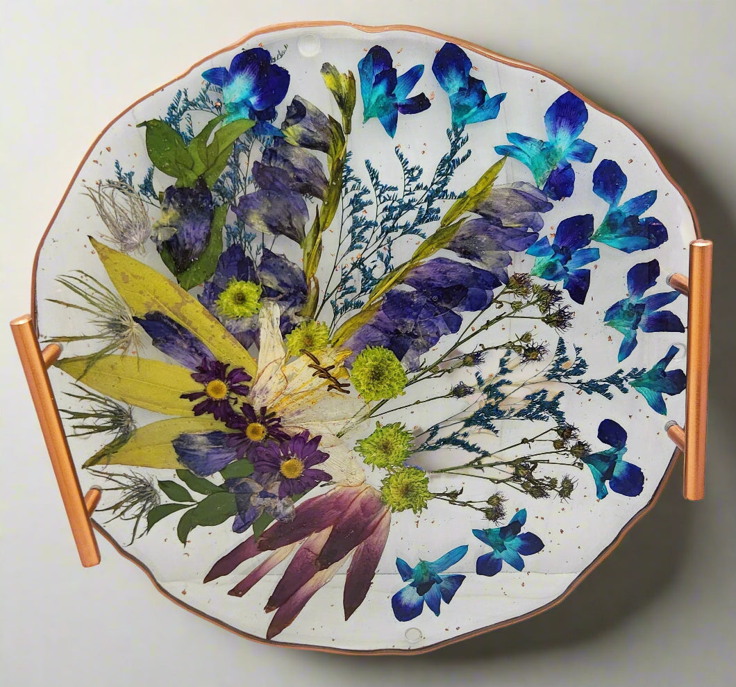 Bouquet Preservation Geode Tray