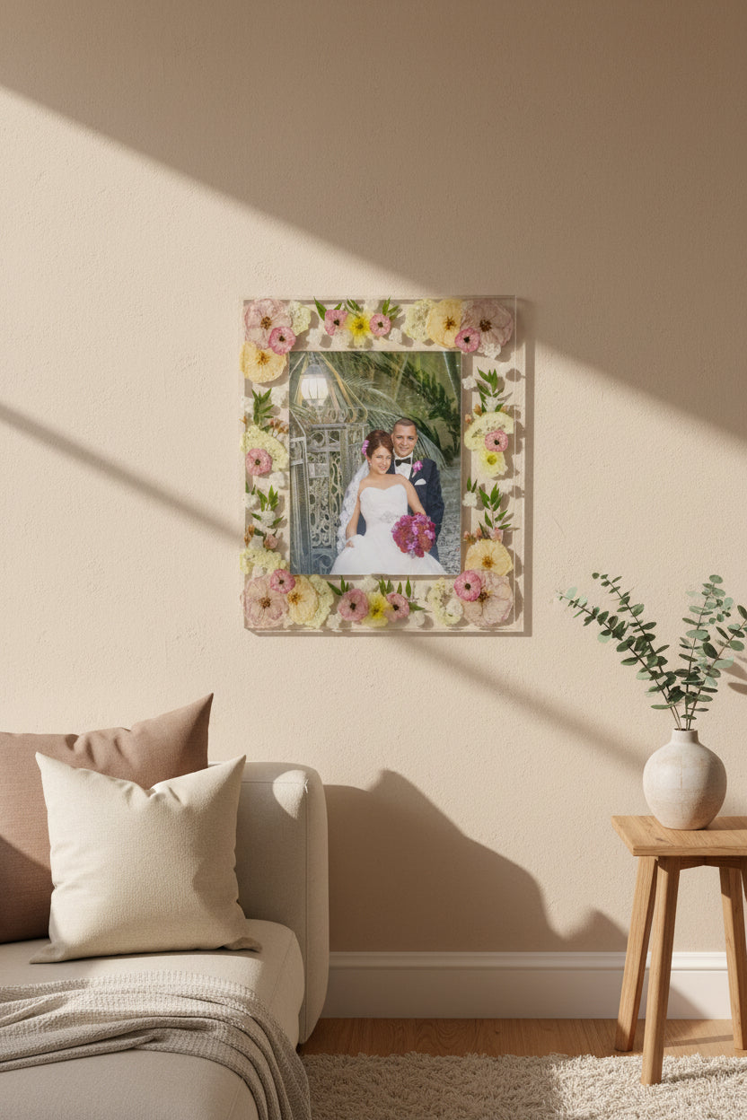 16x20 Preserved Flower Photo Frame