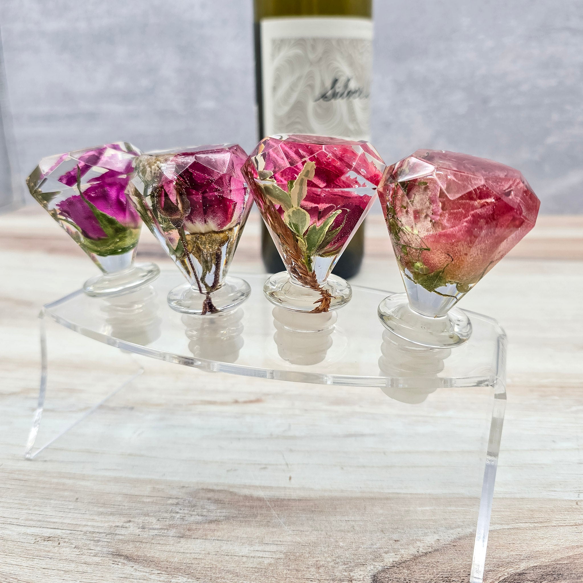 Diamond Bottle Stopper