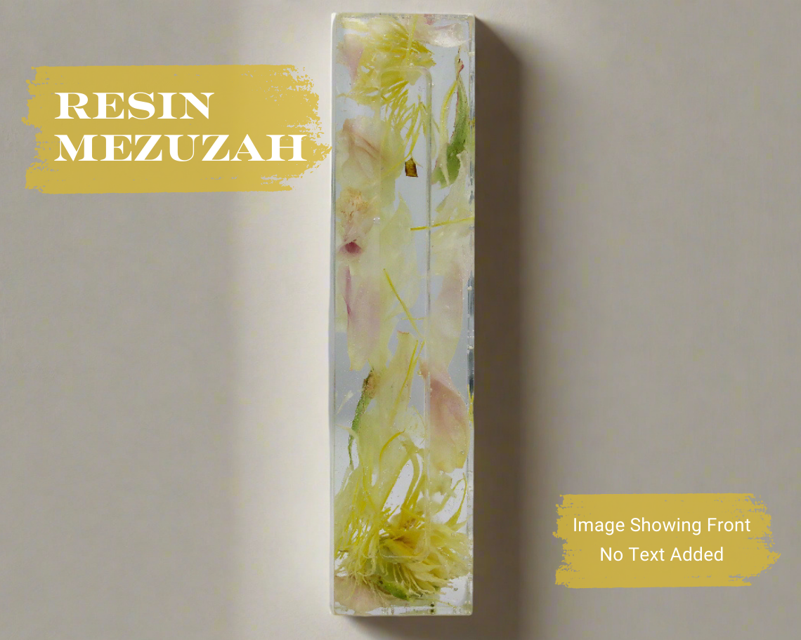 Preserved Flower Mezuzah