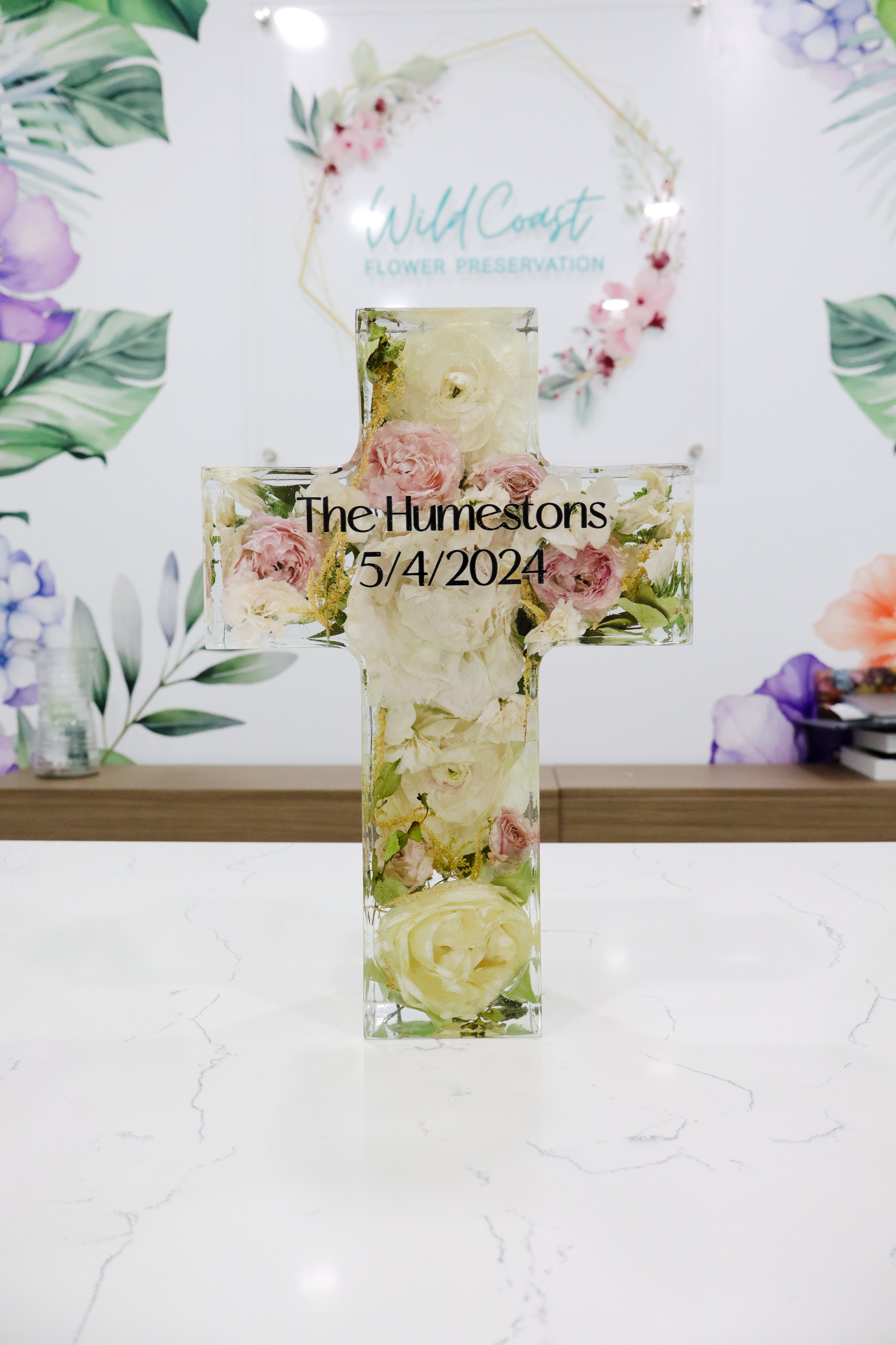 Funeral Flower Keepsake
