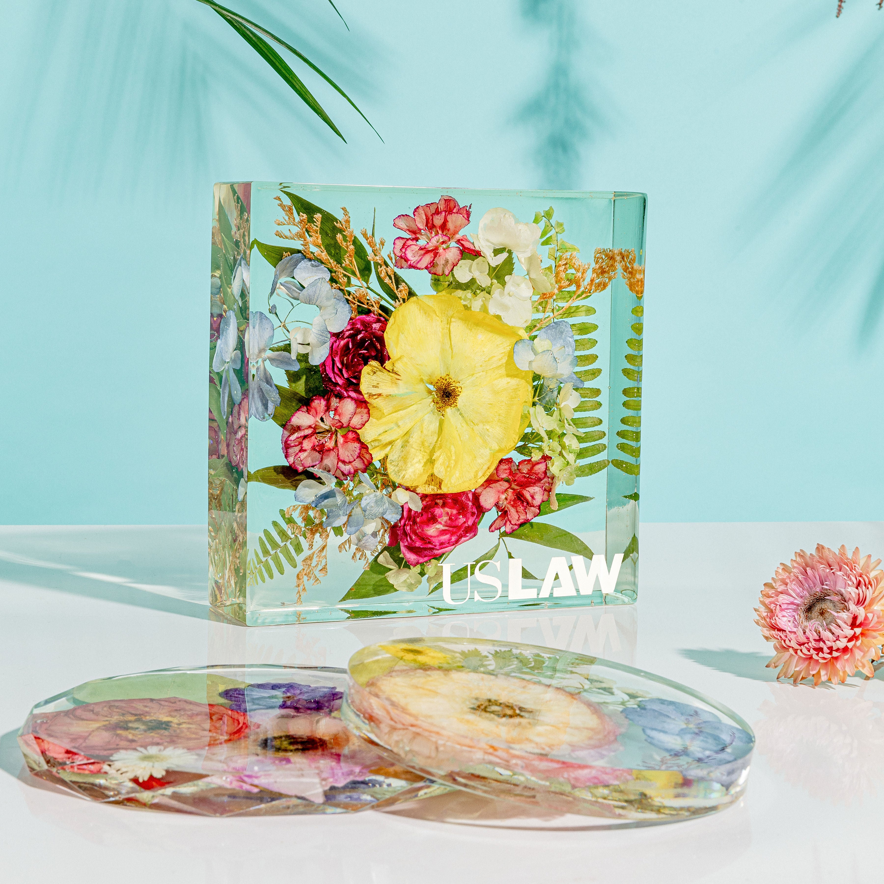 5x5 Preserved Flower Bouquet Block