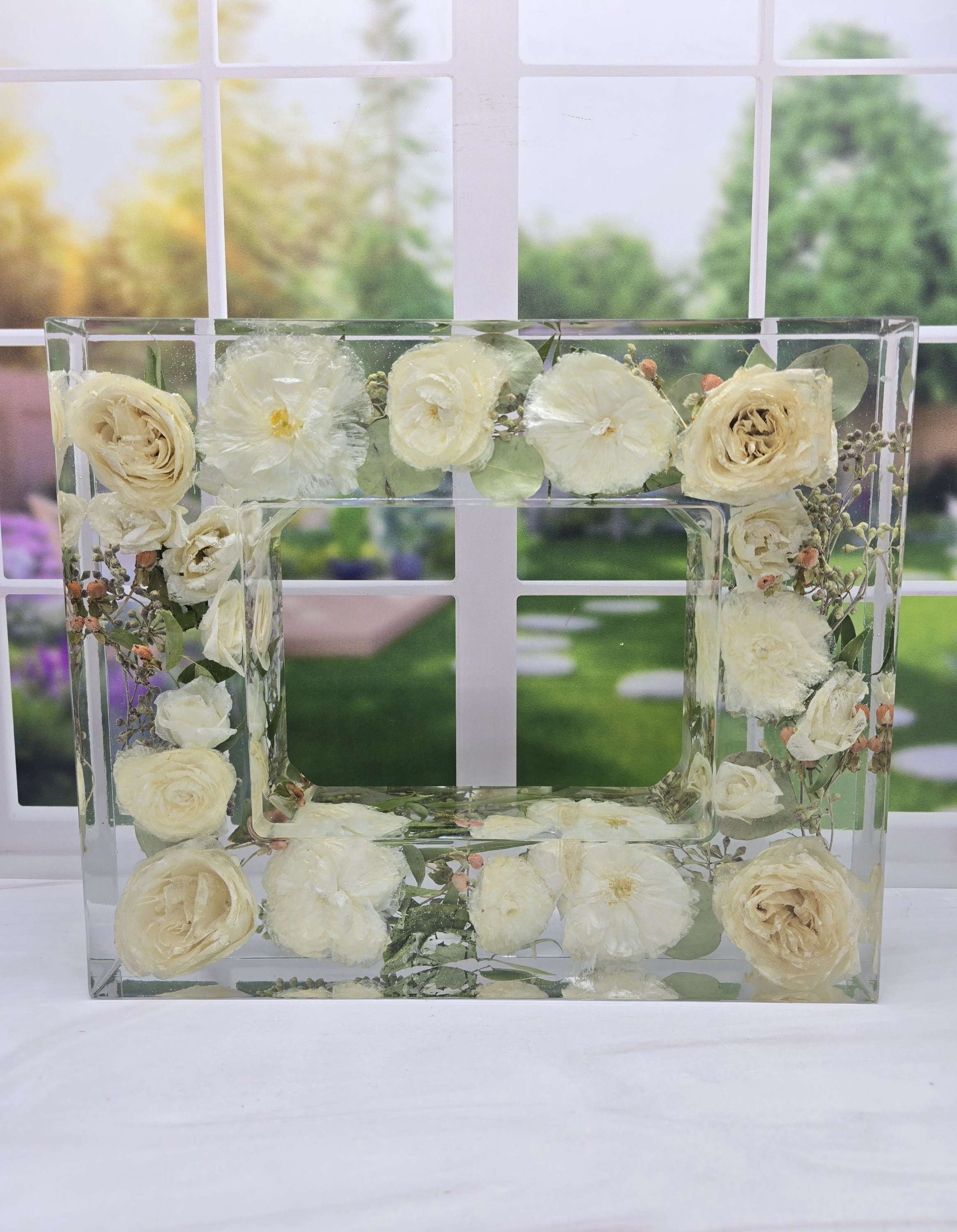 Bouquet Preservation Wedding Frame for 5x7 Wedding Flower Preservation Frame