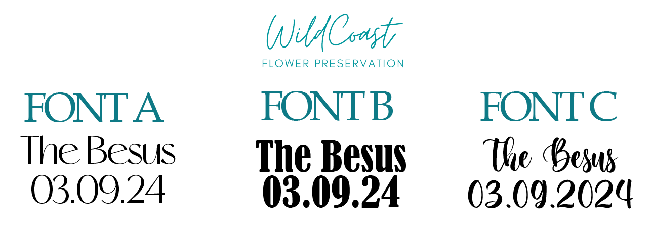 8x10 Preserved Flower Bouquet Block