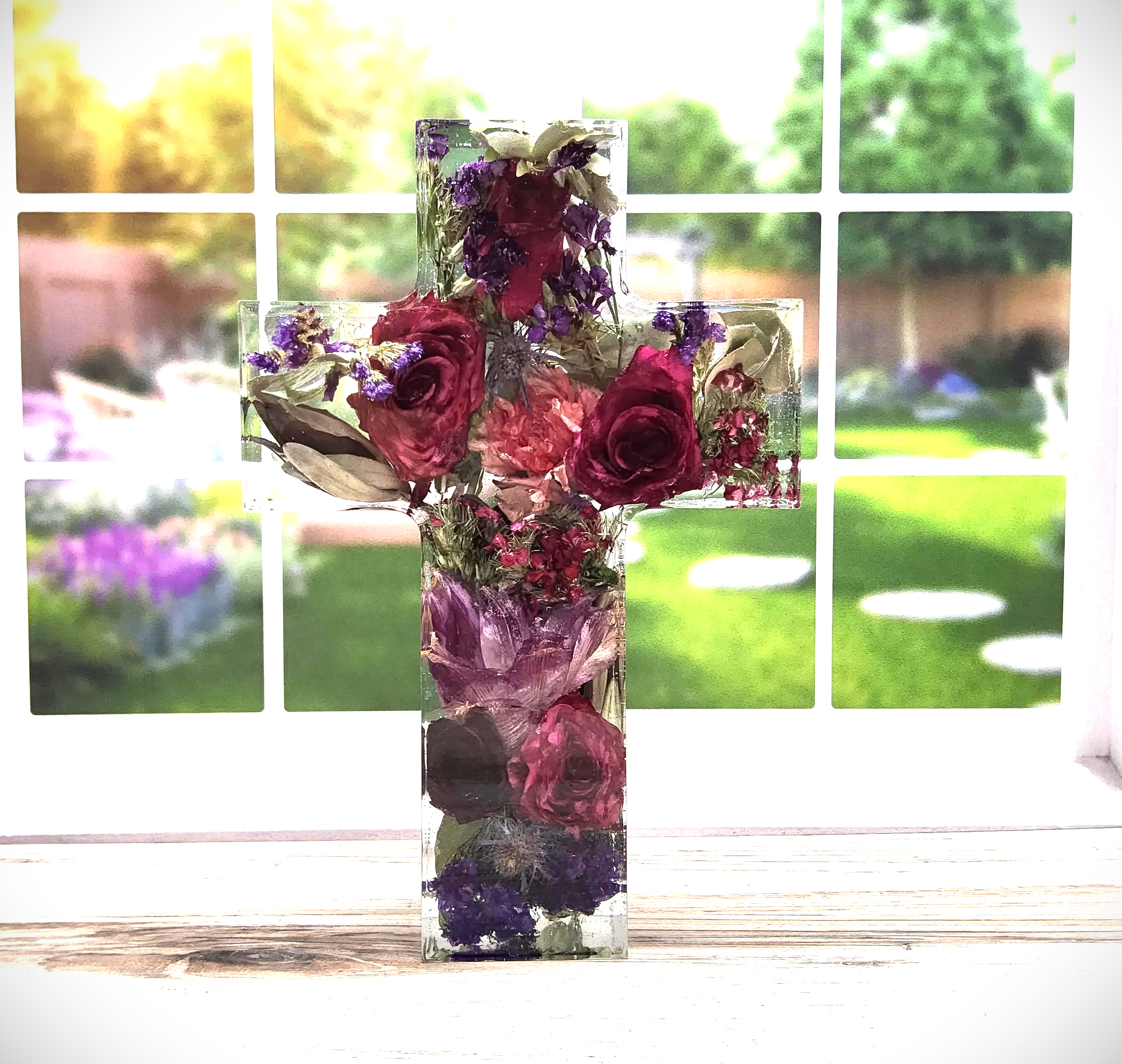 Dried flower memorial funeral flower keepsake