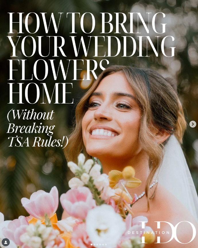 Travel Flower Press Rental | Destination Wedding Flower Press | Travel Bouquet Preservation System