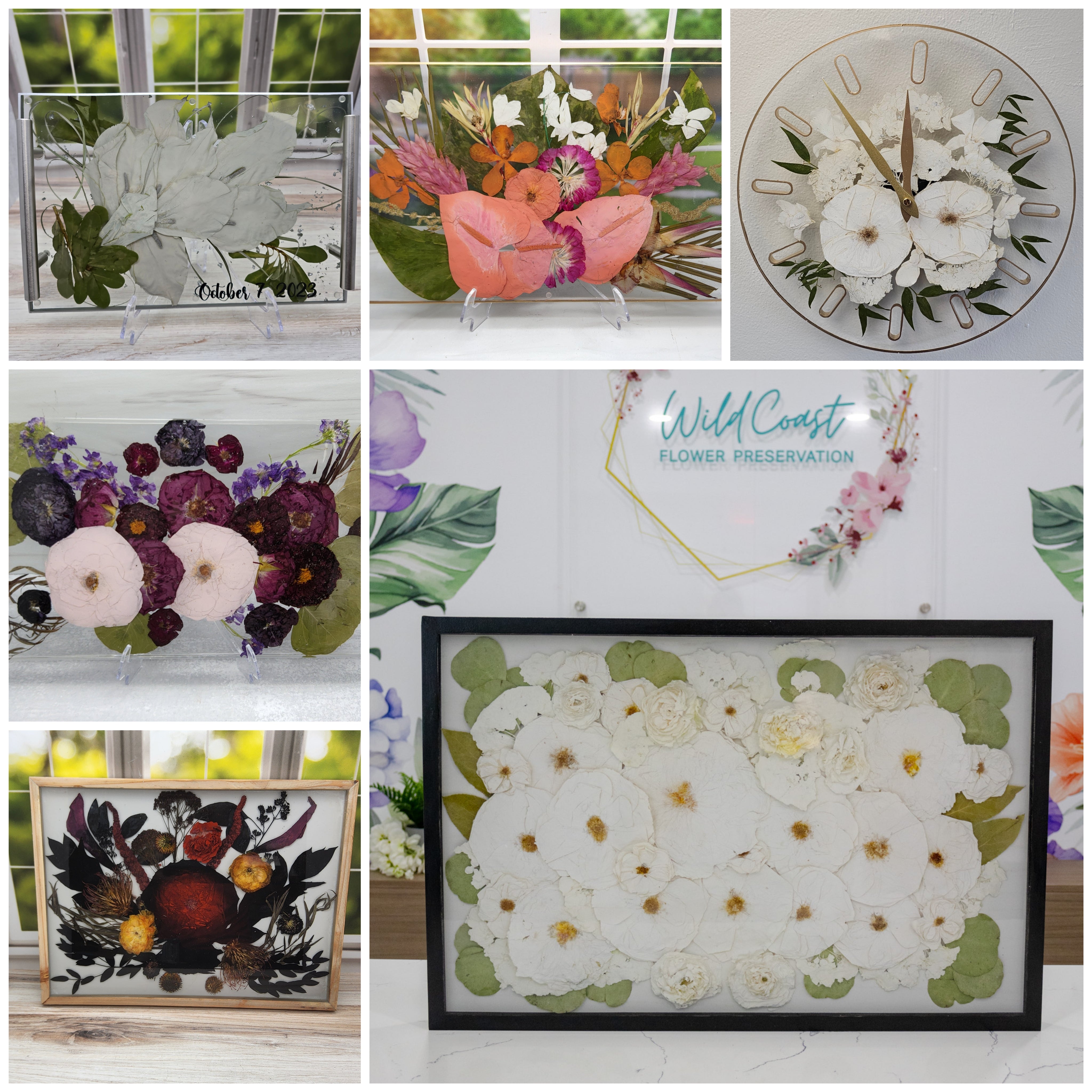 Wedding Bouquet Preservation Color Correction Service Wedding Flower Preservation Resin Color Restoration Hand-Painted Color Treatment