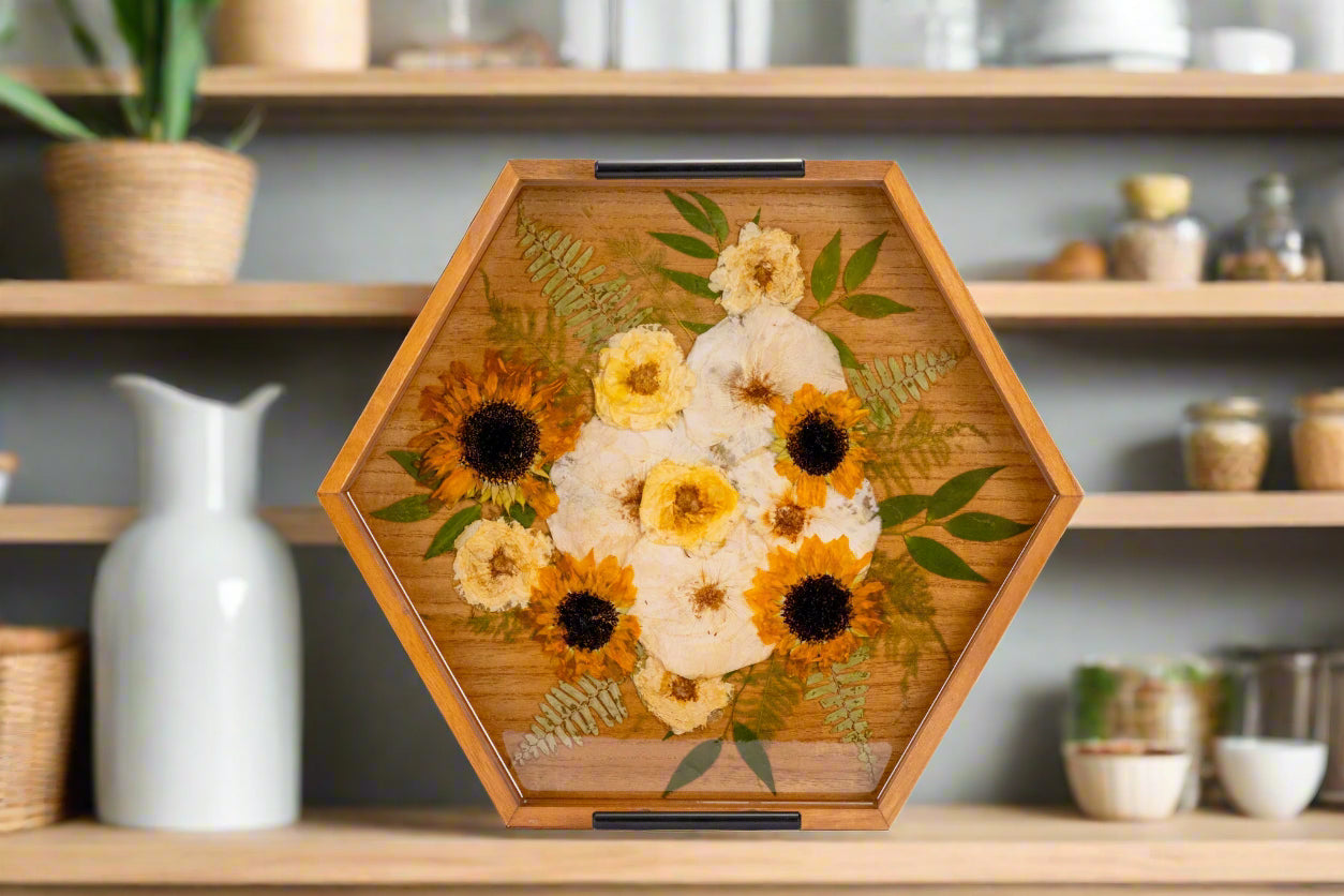 Wedding Flower Preservation Serving Tray
