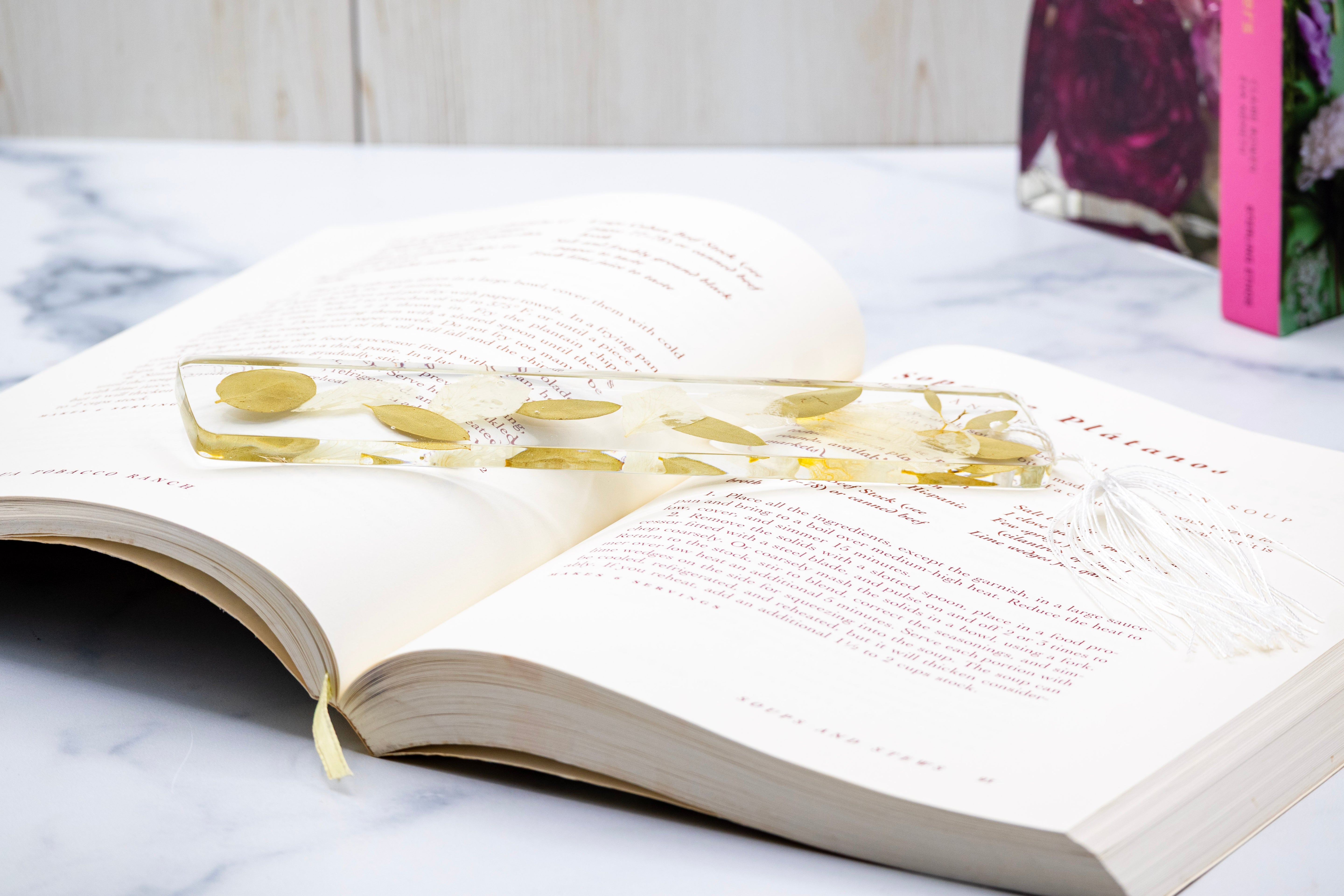 Pressed Flower Bookmark