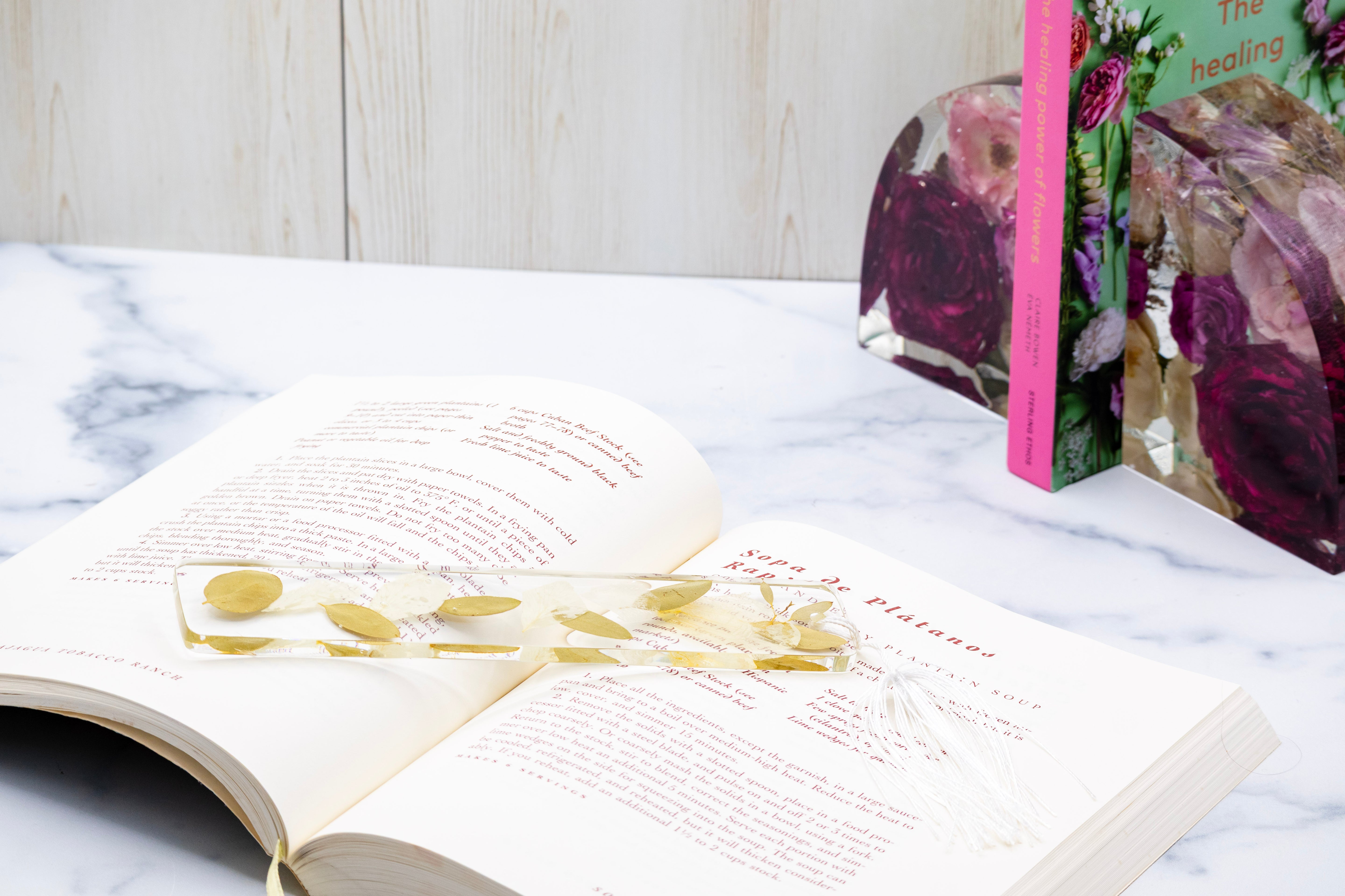 Pressed Flower Bookmark