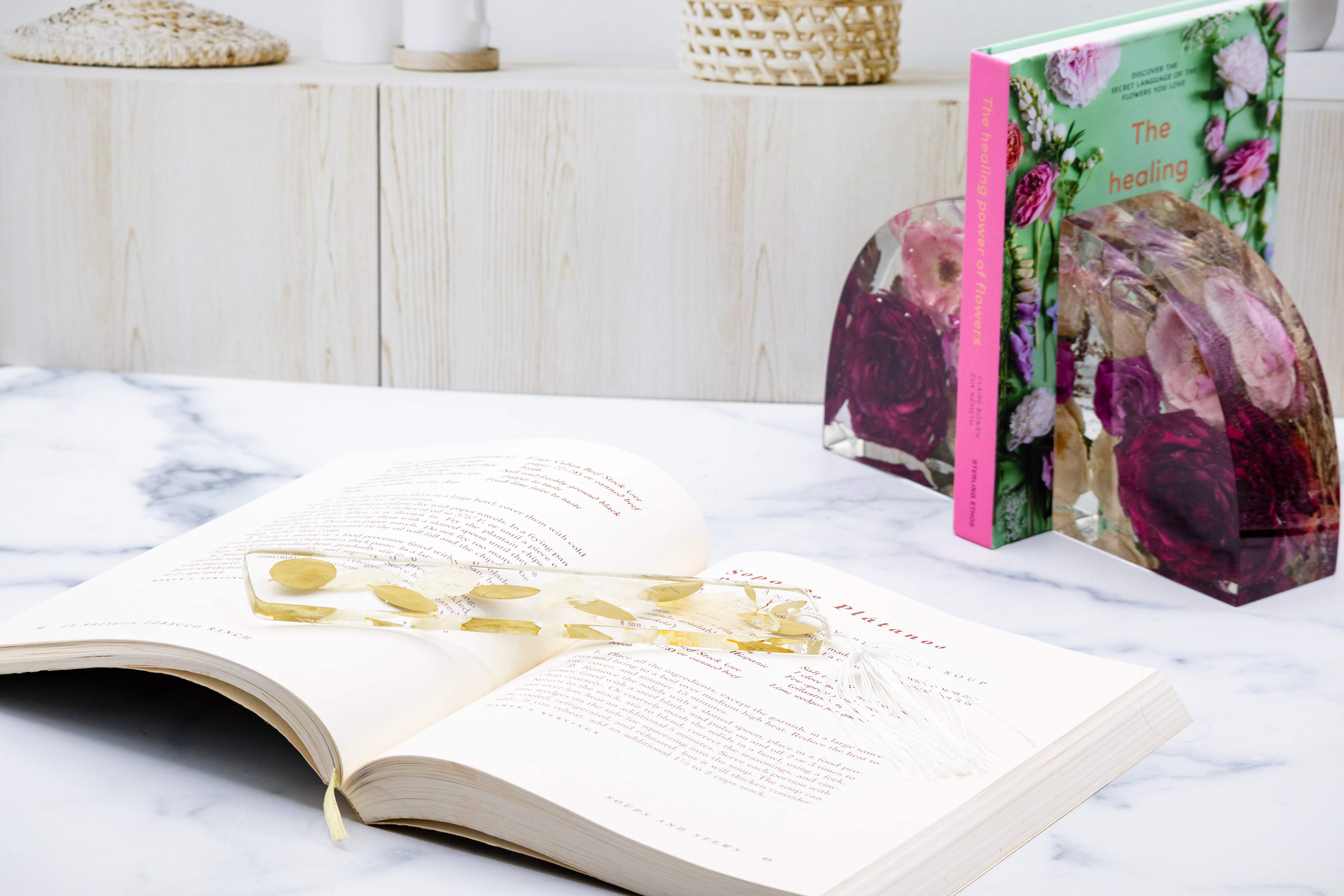 Pressed Flower Bookmark