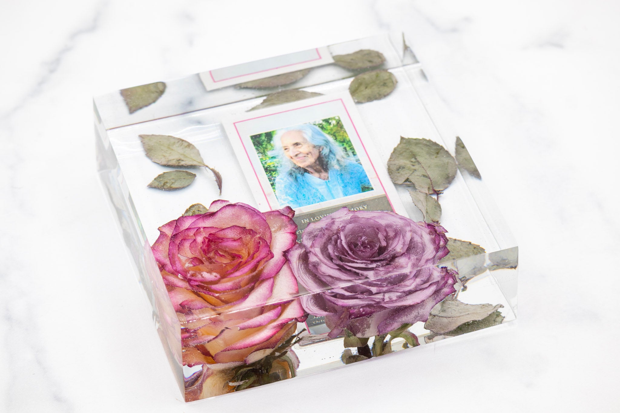 7x7 Preserved Flower Bouquet Block