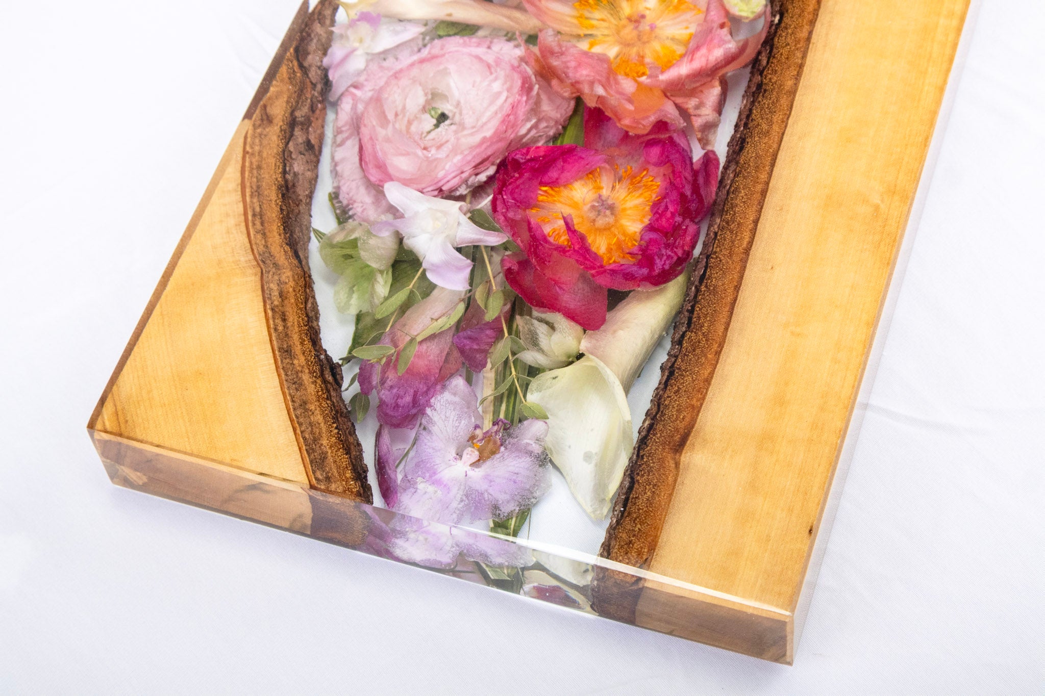 18x10 Live Edge Wood Charcuterie Board | Standard