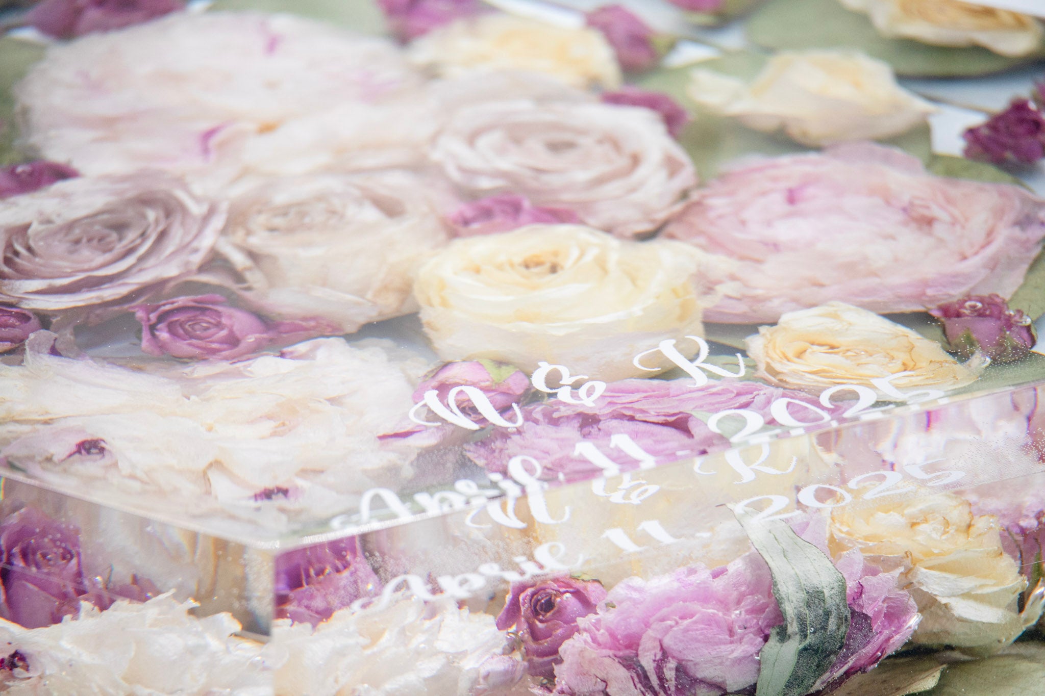 9" Hexagon Bouquet Block