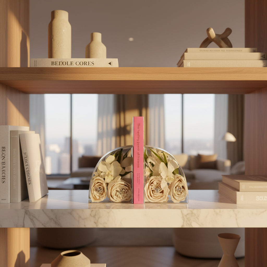 Dried Flower Bookend Wedding Bouquet preservation bookend Flower Book End Disney Bride Bouquet Preserved