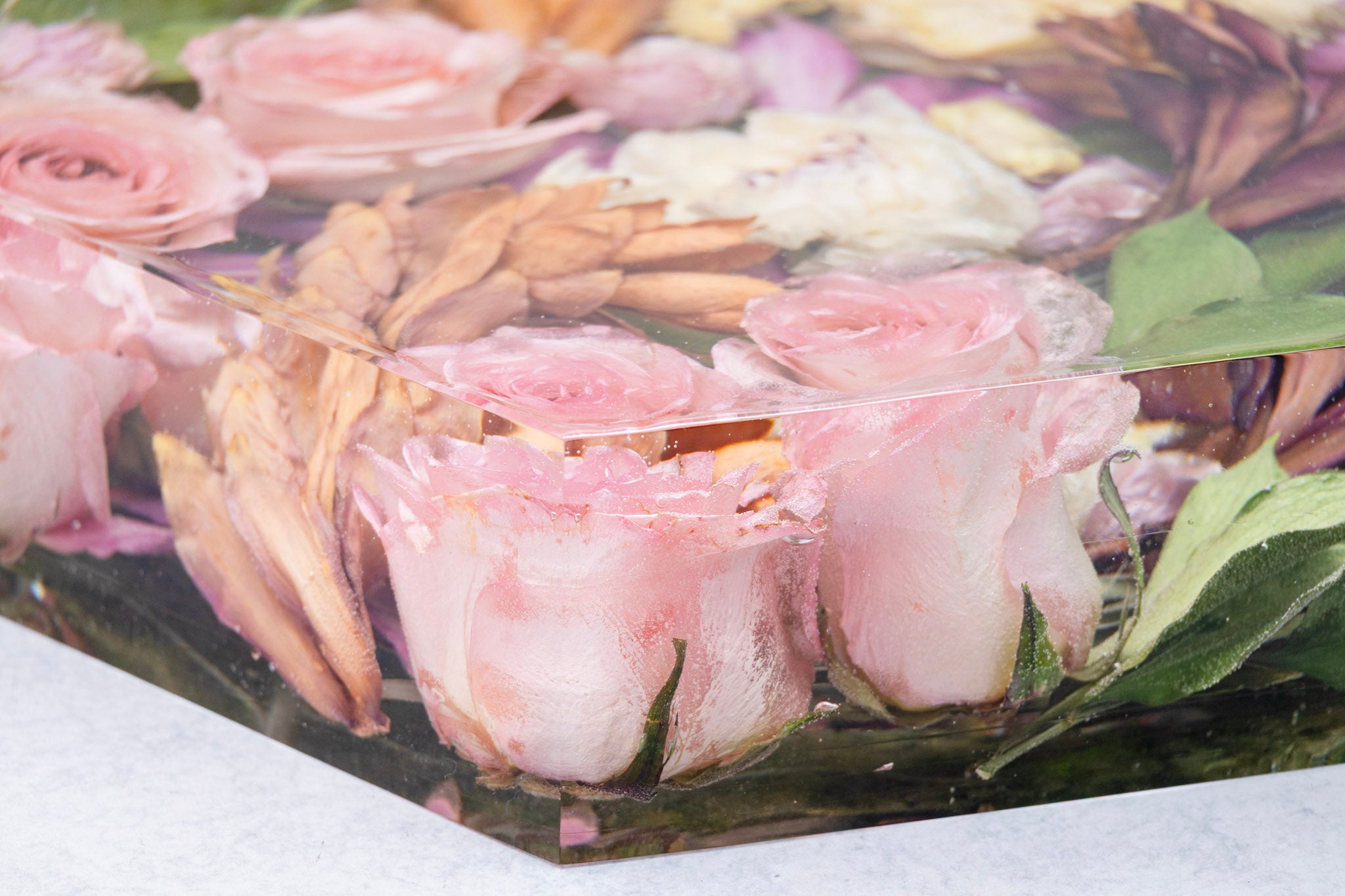 9" Hexagon Bouquet Block