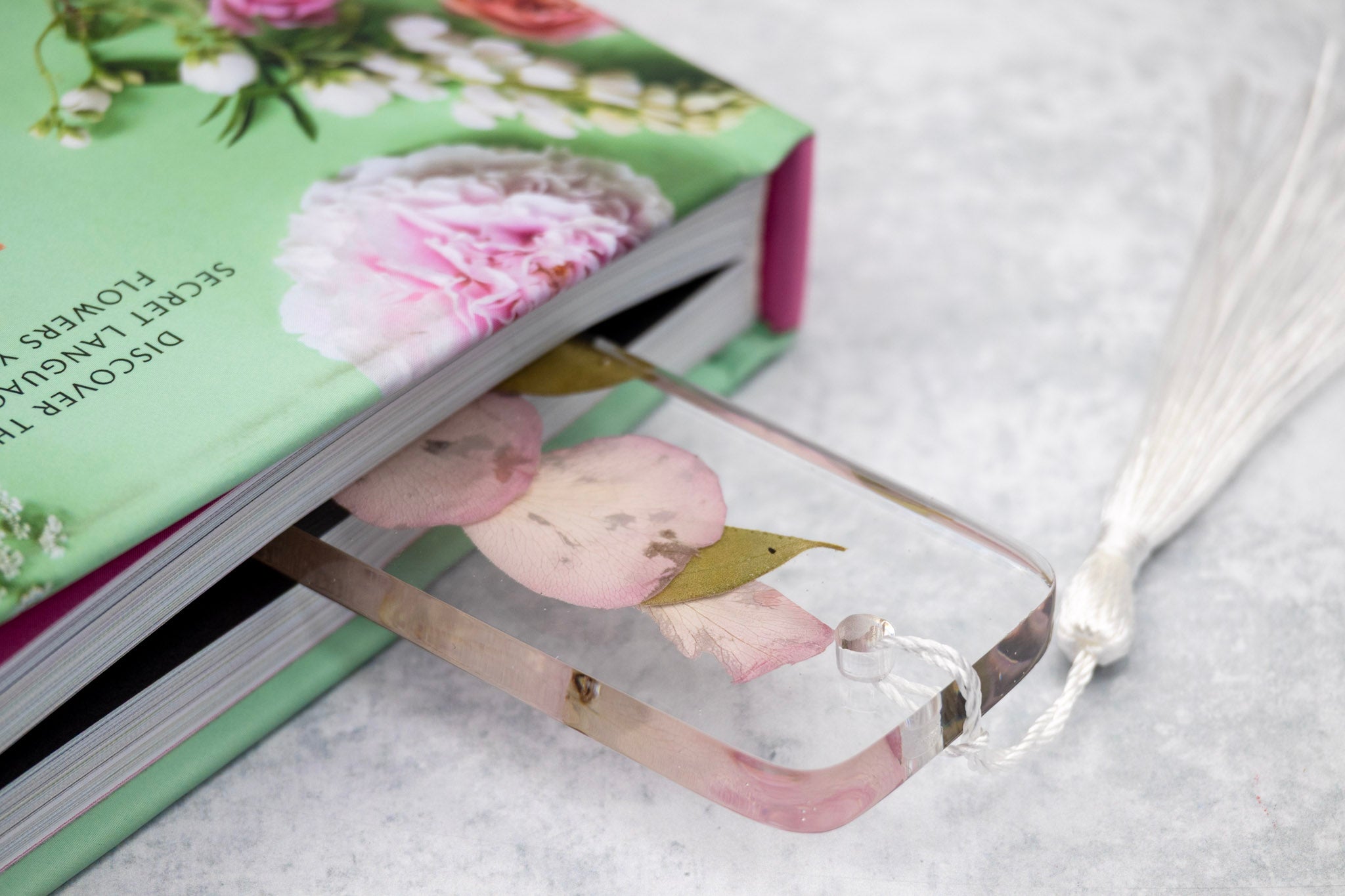 Pressed Flower Bookmark