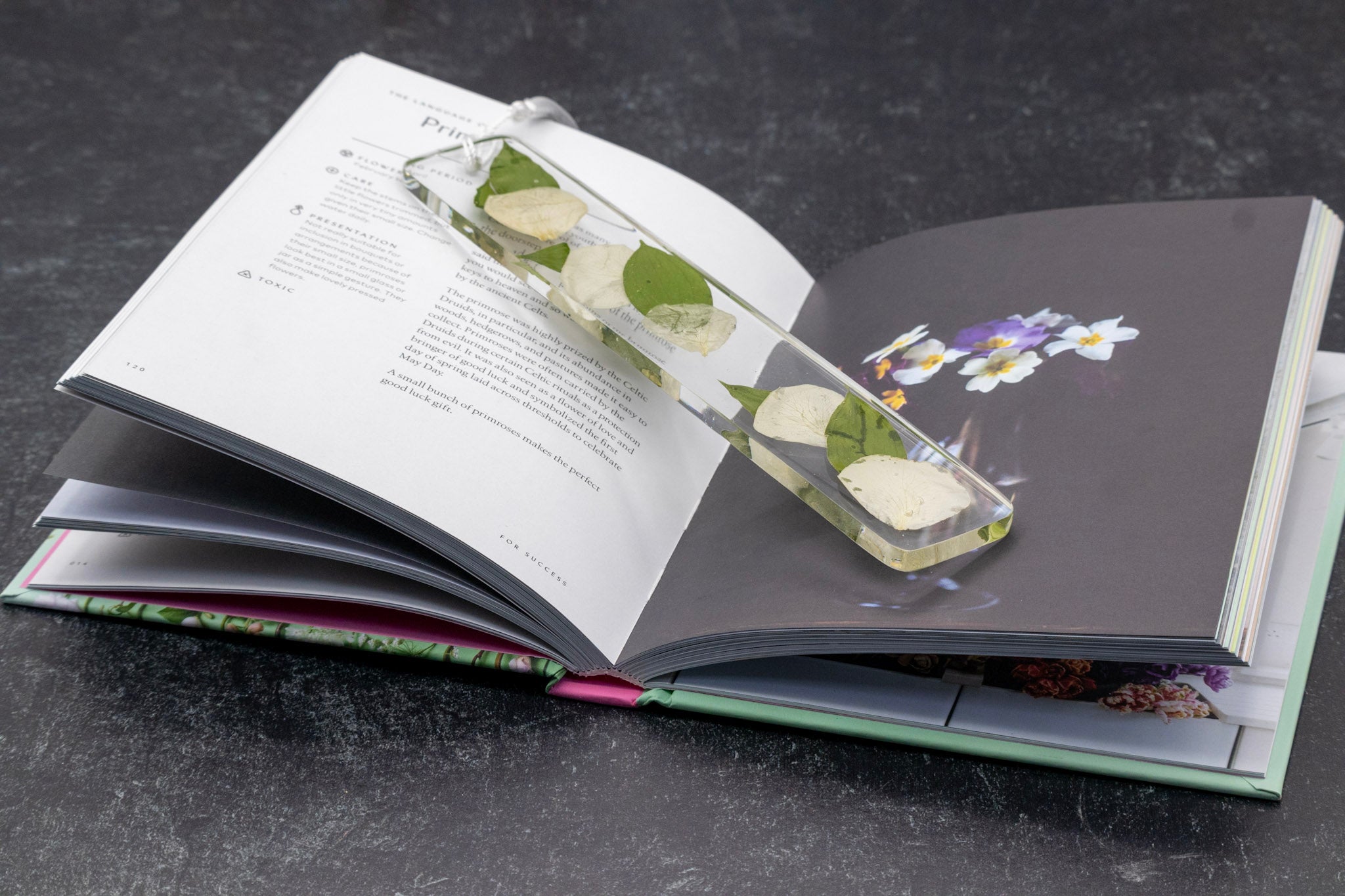 Pressed Flower Bookmark