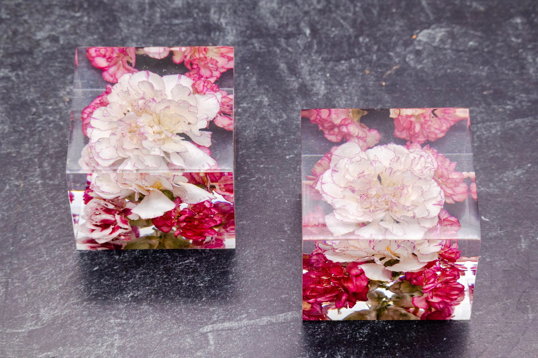 3" Preserved Flower Bouquet Block