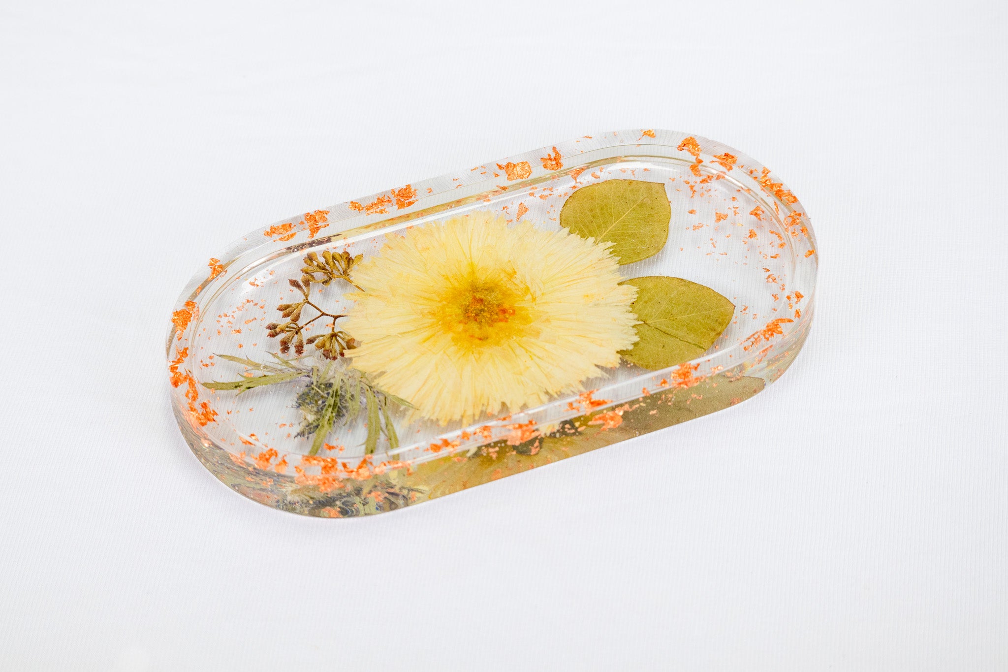 Wedding Bouquet Preservation Ring Holder Flower Preservation Resin Bowl Flower Tray Preserved Flower Jewelry Holder Pressed Flower Soap Dish