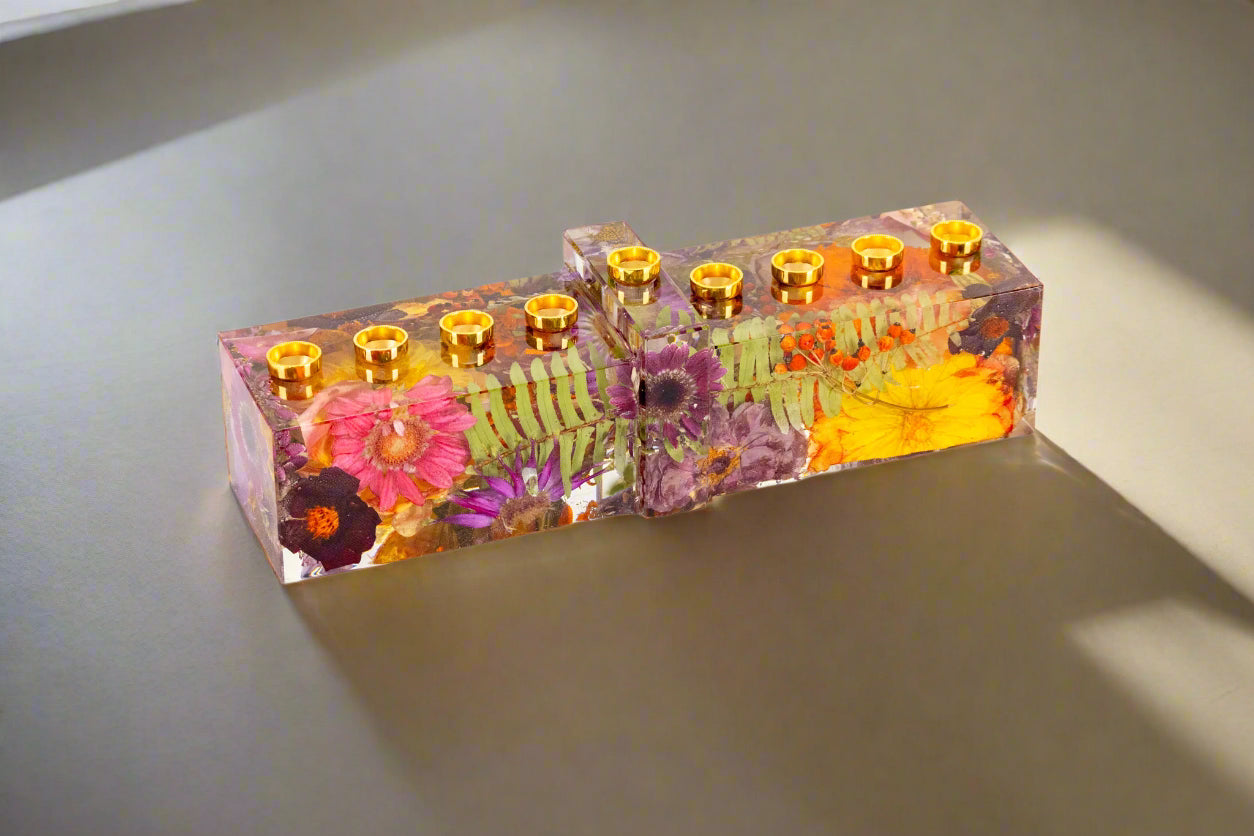 Bouquet Preservation Menorah Flower Preservation