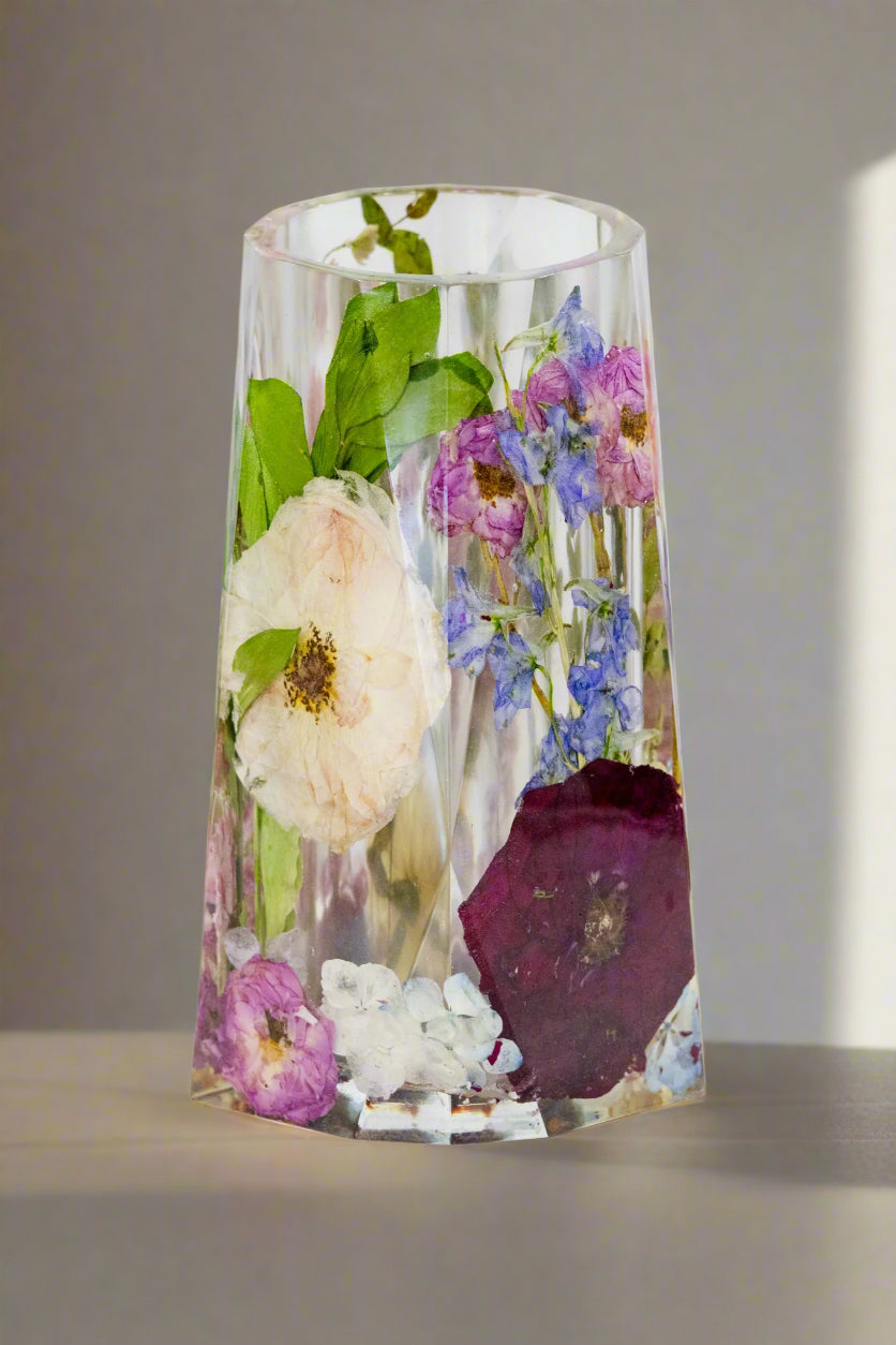 Pressed Flower Vase Bouquet Preservation Vase