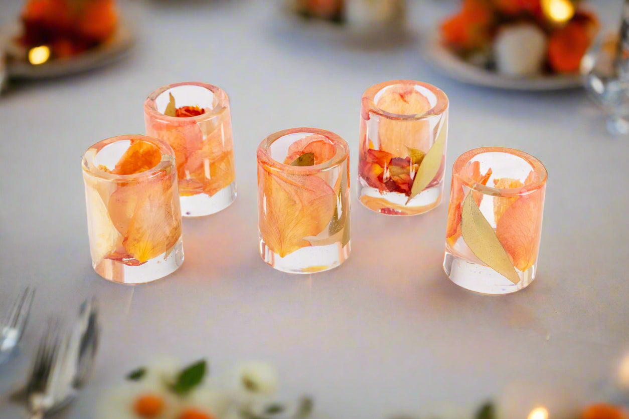 Bouquet Preservation Shot Glass Wedding Shot Glasses