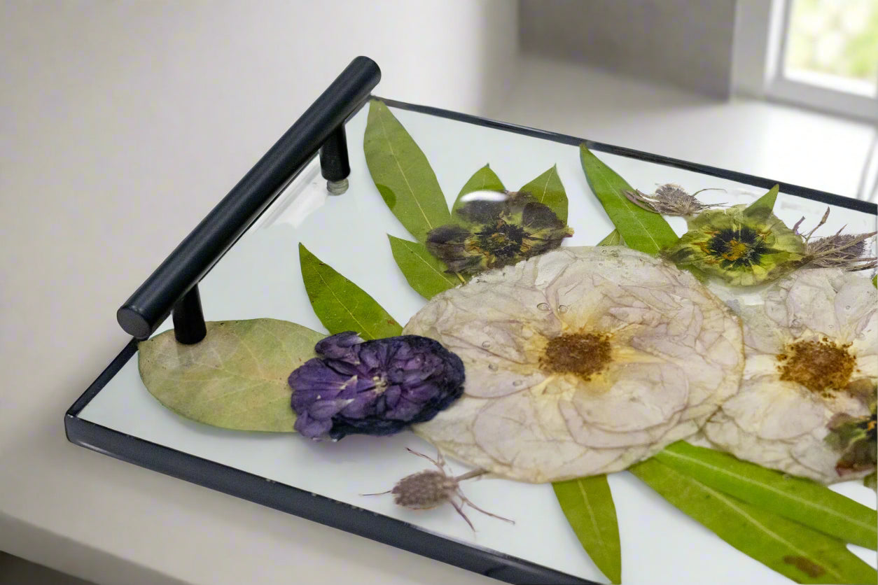 Preserved Flower Vanity Tray bouquet preservation