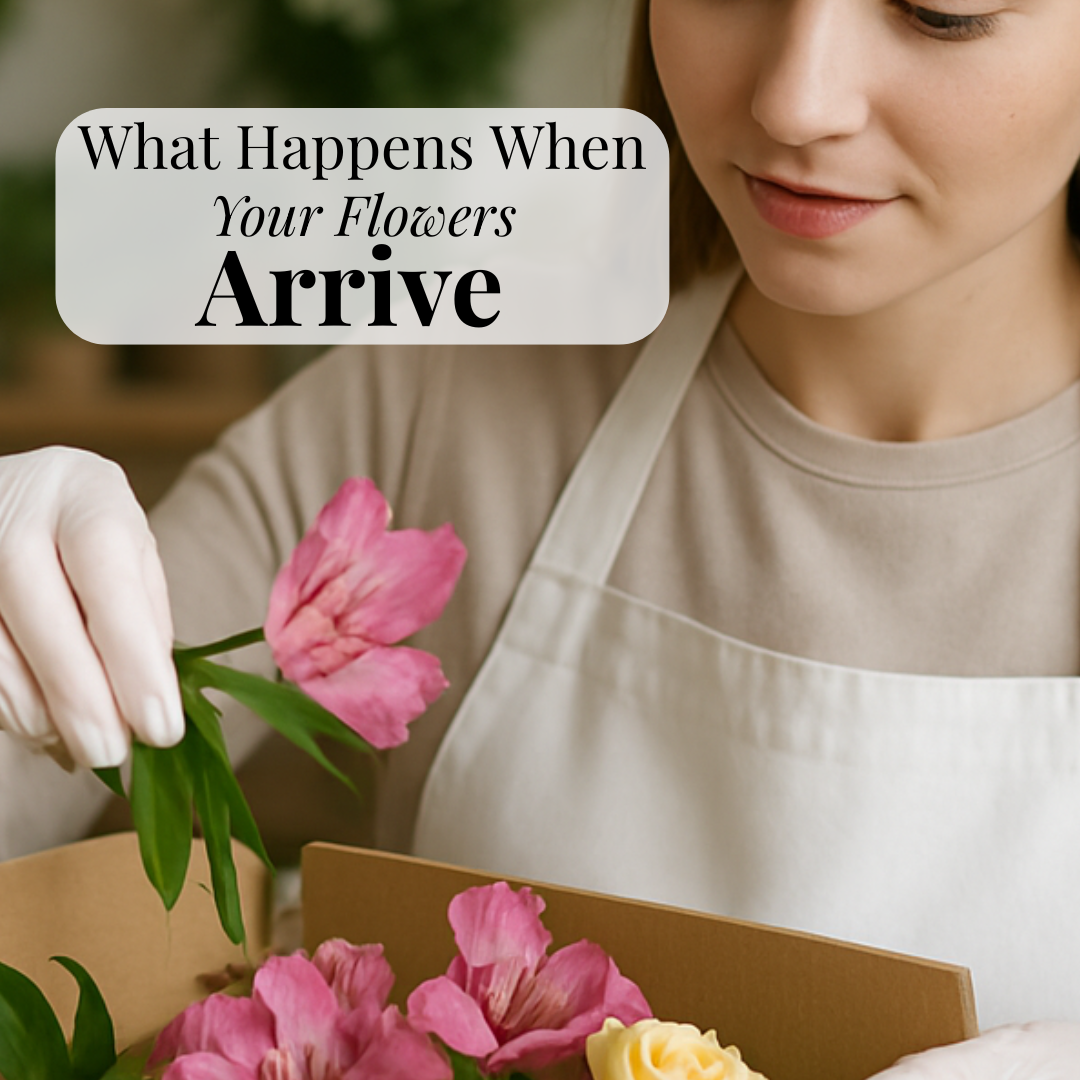 What Happens When Your Flowers Arrive: The Wild Coast Arrival Process