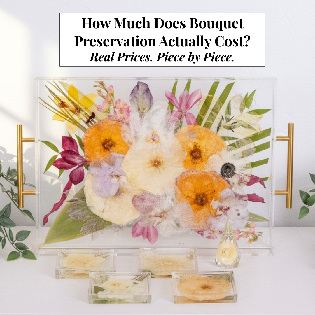 Guide on How much to expect resin bouquet preservation to cost