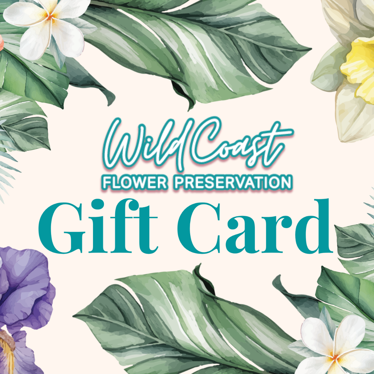 Flower Preservation Gift Card