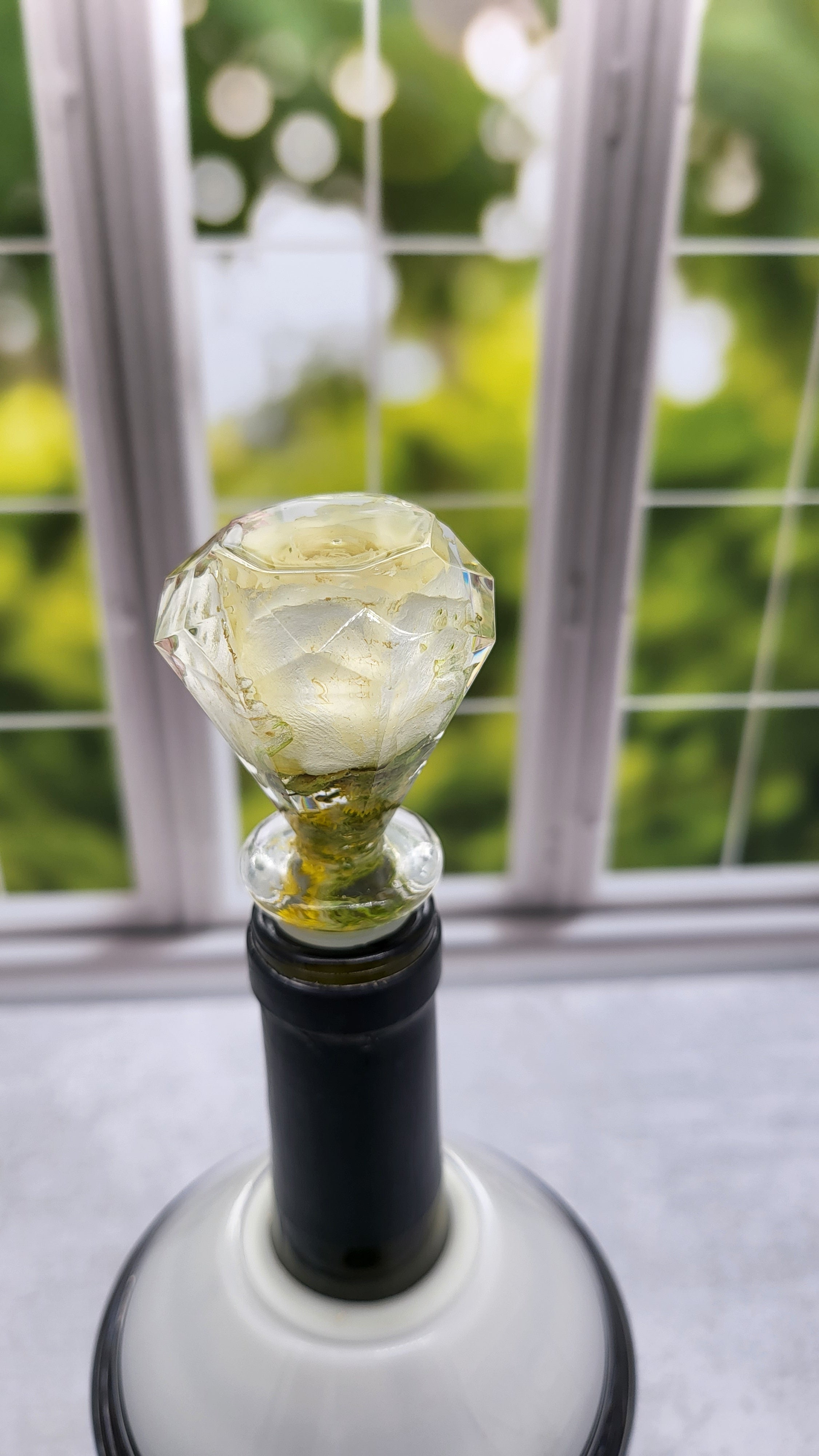 Diamond Bottle Stopper
