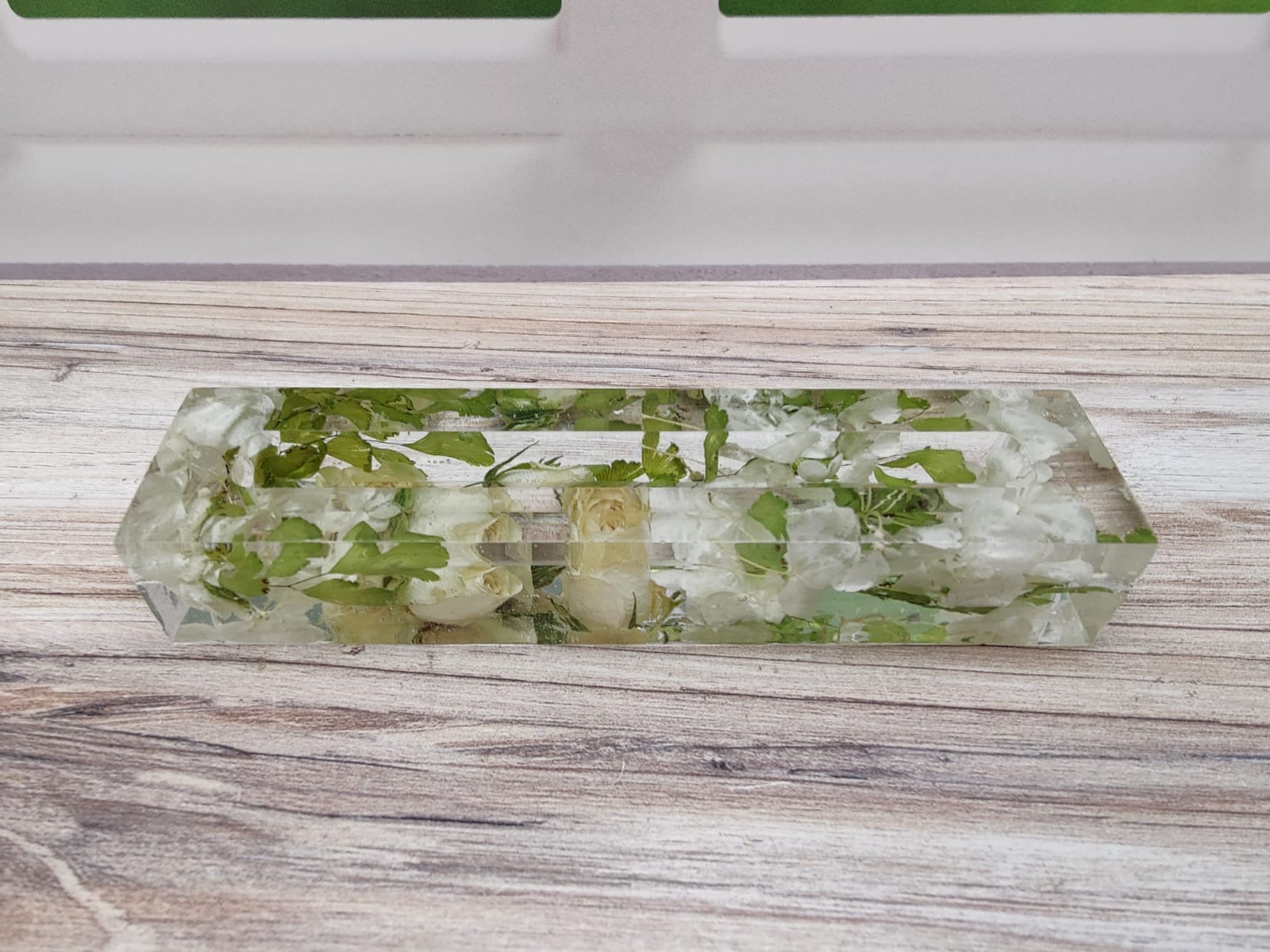 Preserved Flower Mezuzah