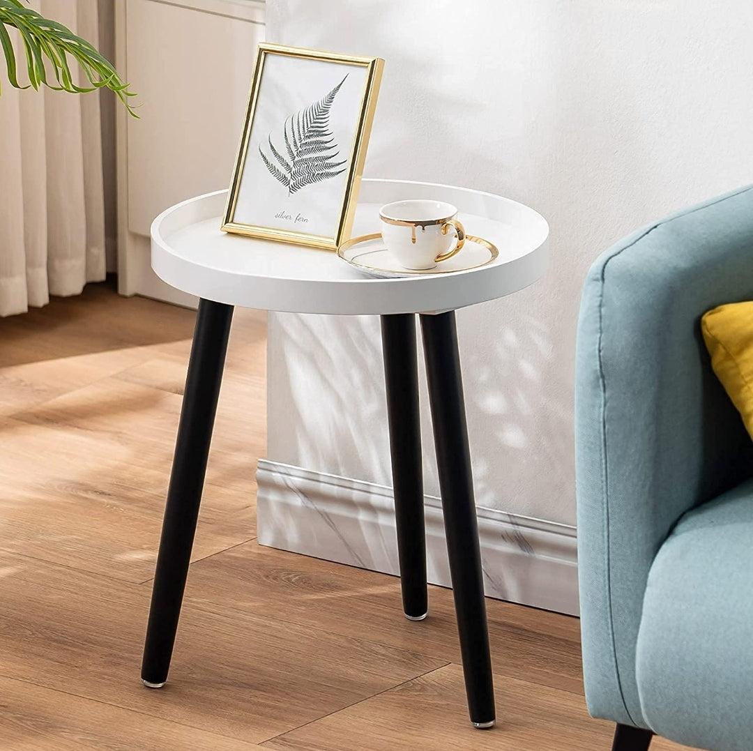 15" Pressed Flower Side Table