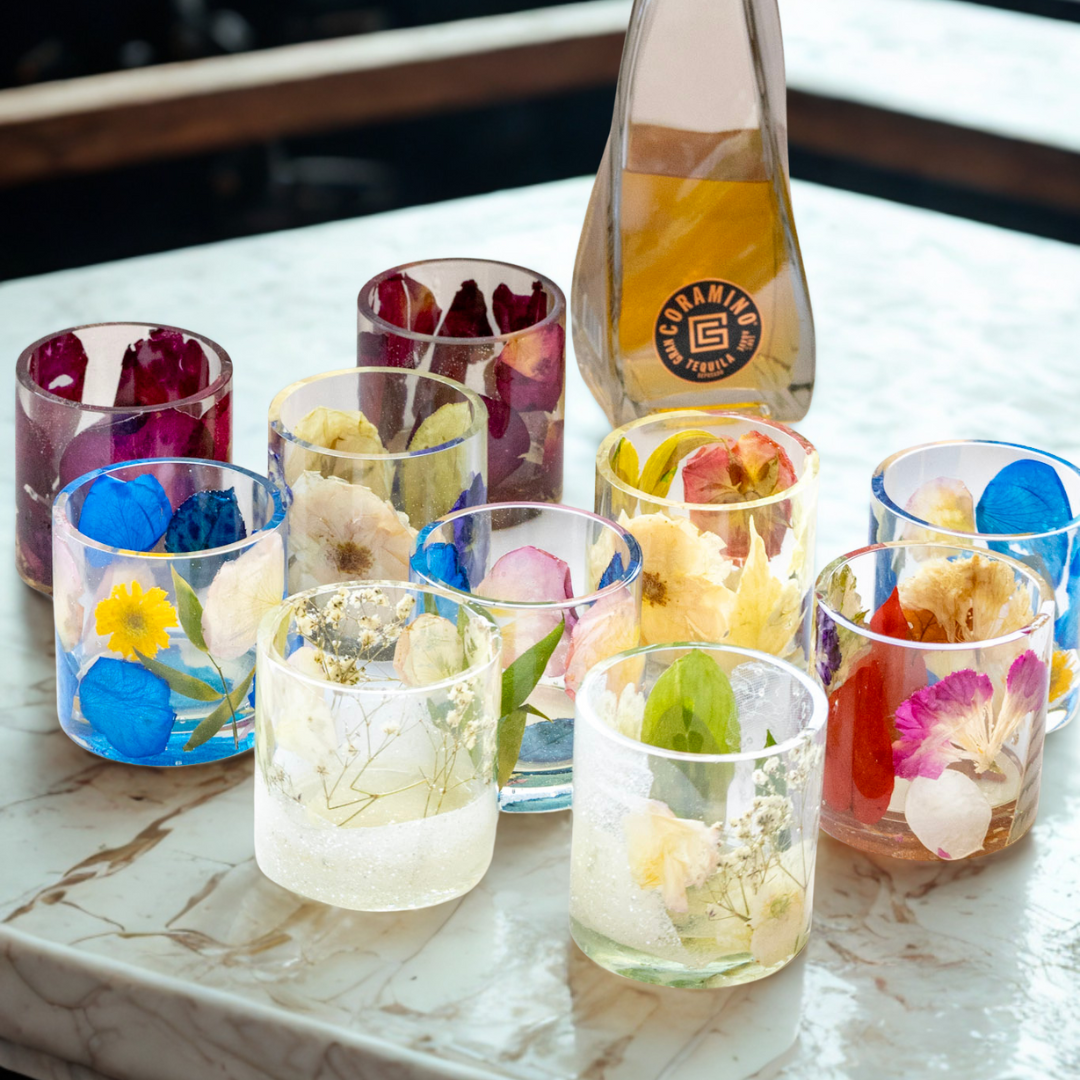 Pressed Flower Cup