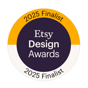 Wild Coast Flower Preservation Etsy Design Awards badge or certificate graphic