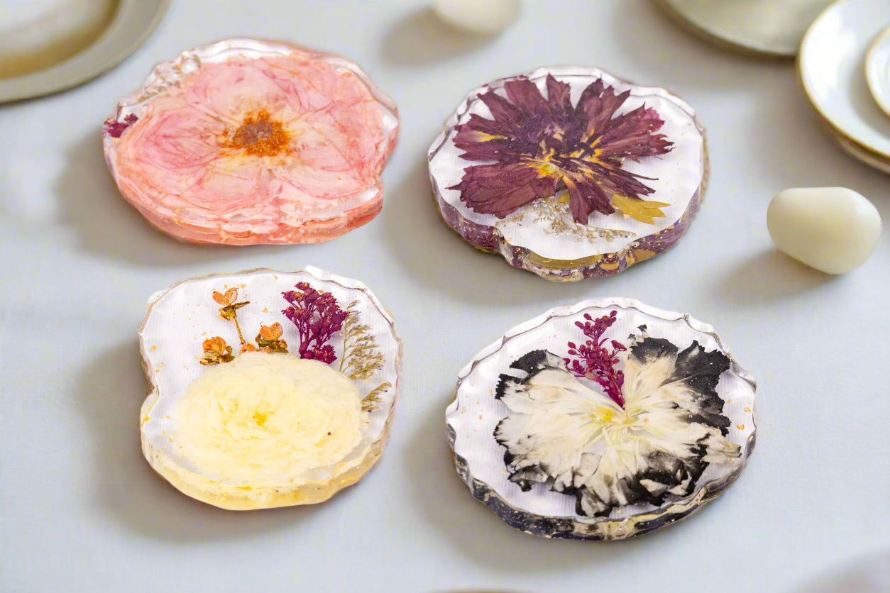 Bouquet preservation coasters flower preservation