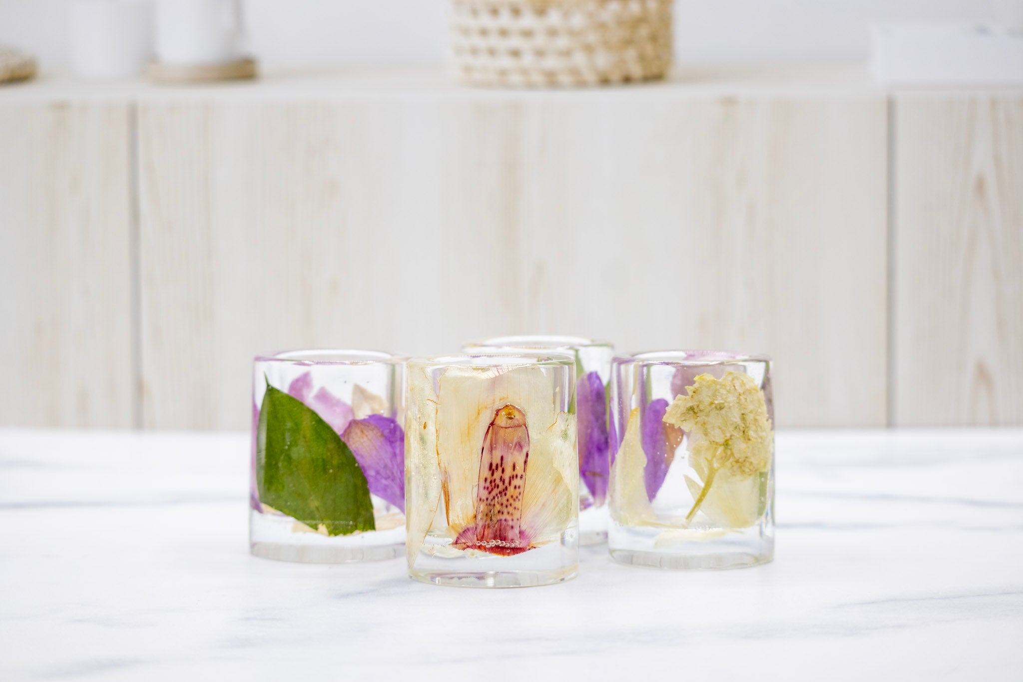 Coaster & Shot glass set