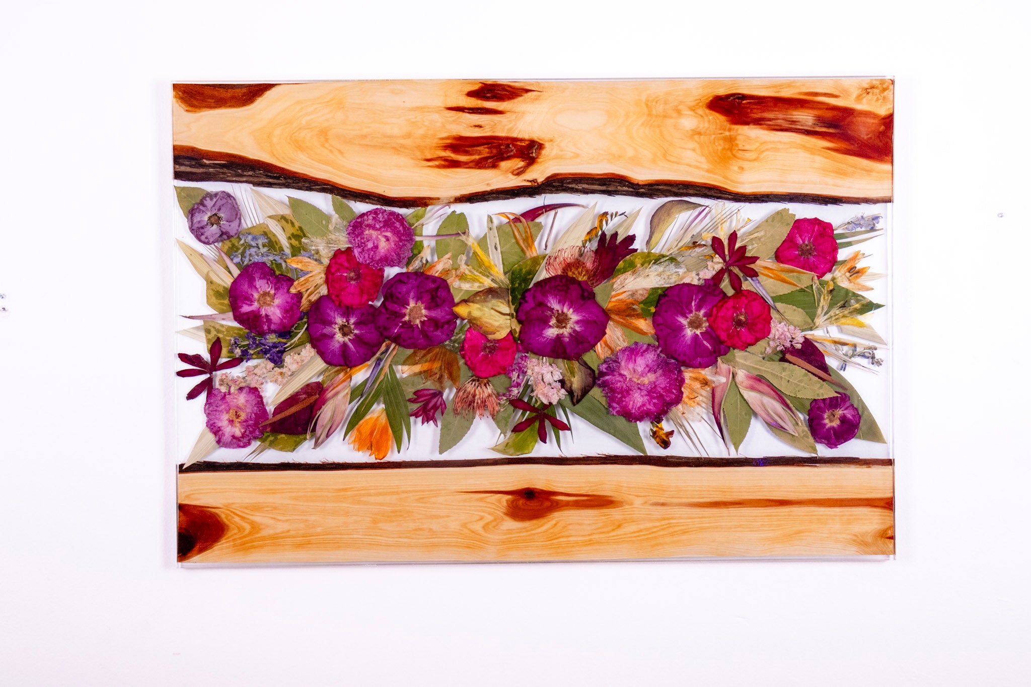 Wooden cutting board with floral design Oversized Grazing Table Custom Charcuterie Board Large Serving Board