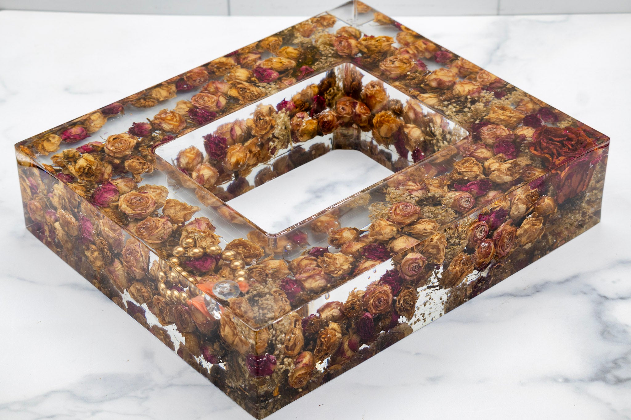 5x7 Preserved Flower Photo Frame