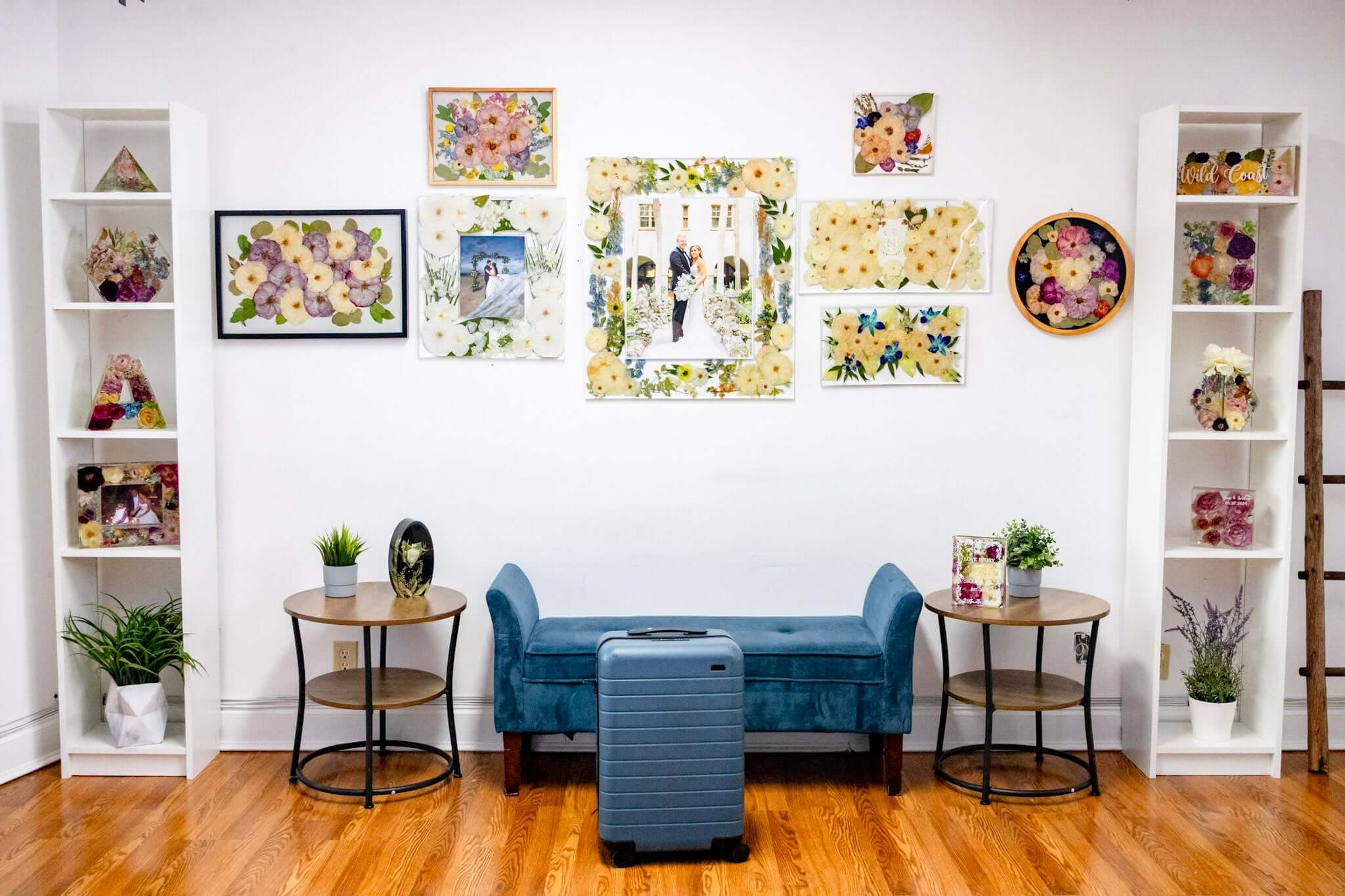 Pressed Flower Wall Art Resin Bouquet Preservation