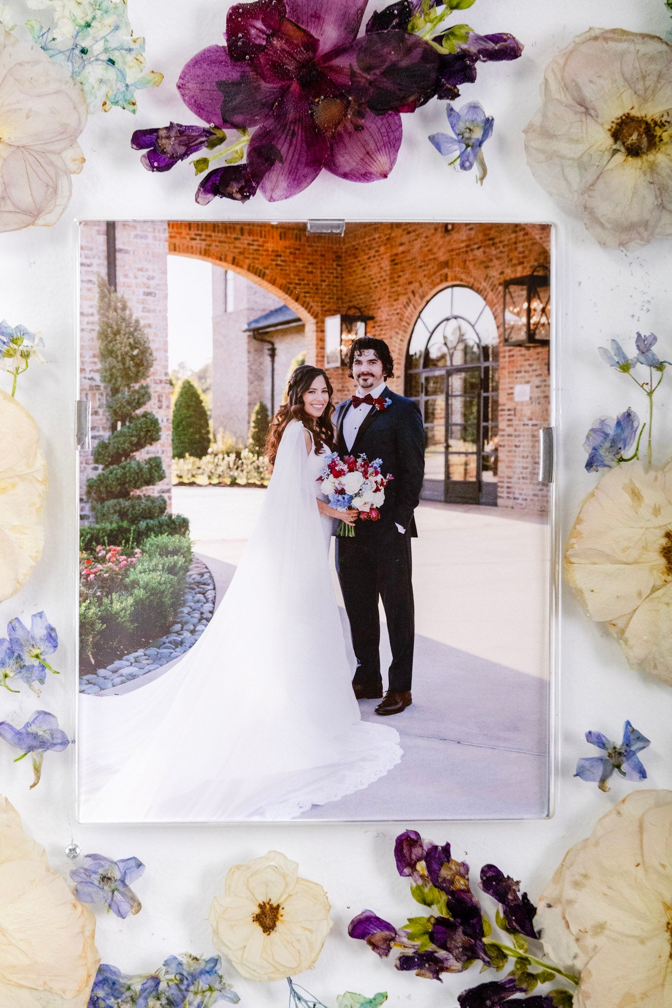 8x10 Preserved Flower Photo Frame