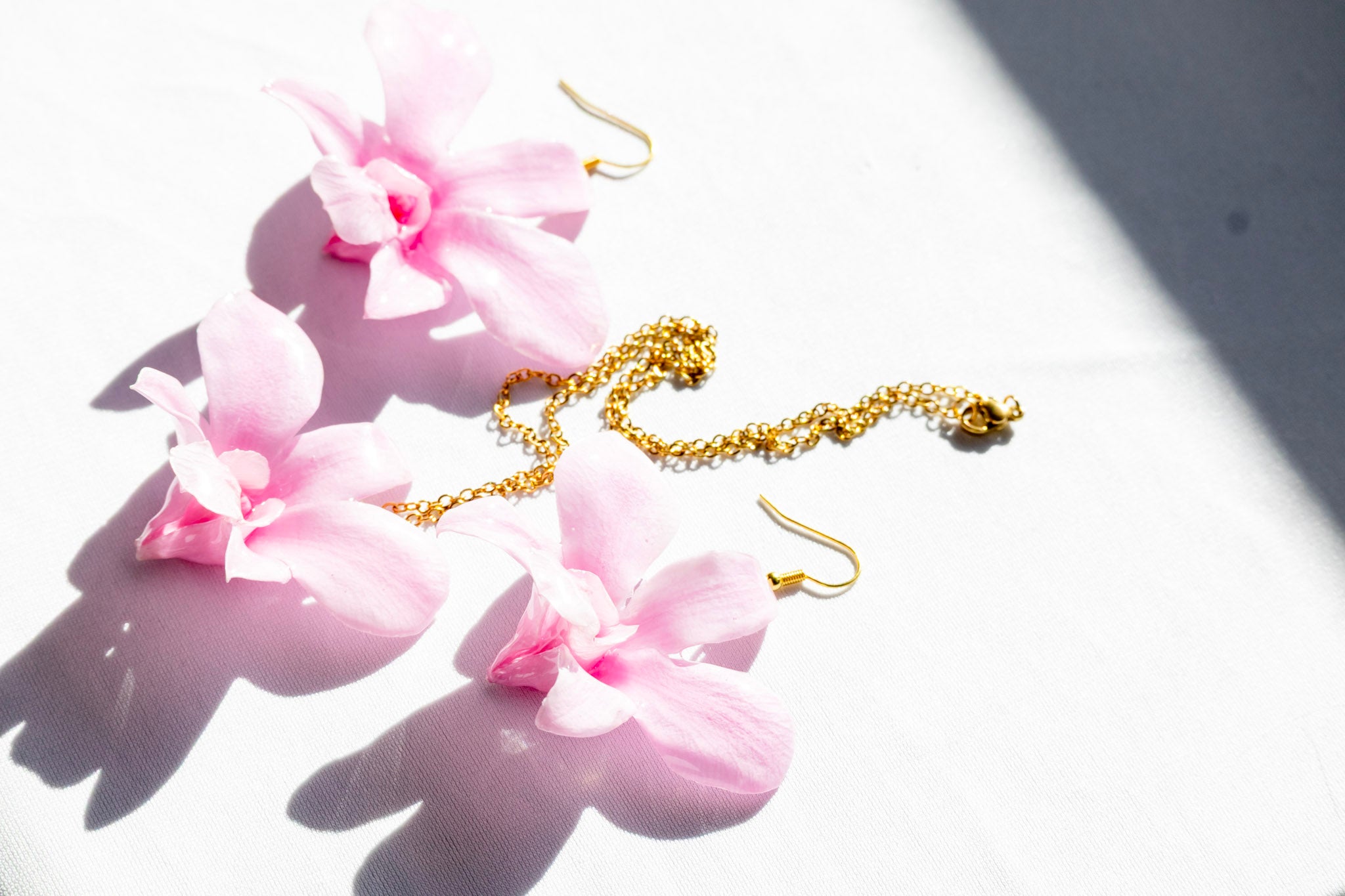 Dendrobium Orchid Jewelry - Gift Ready