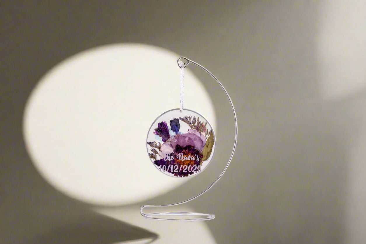 Bouquet Preservation ornament