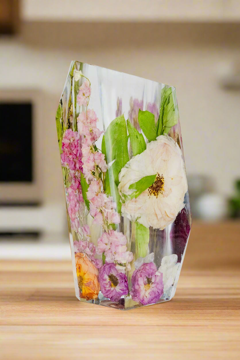 Flower Preservation Vase Crystal Vase Bouquet Preservation 