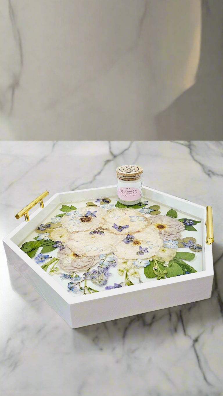 Wedding Flower Preservation Serving Tray 