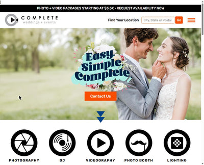 Complete Weddings + Events